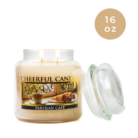 Parisian Cafe - 16 oz Cheerful Candle