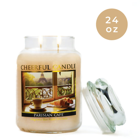 Parisian Cafe - 24 oz Cheerful Candle