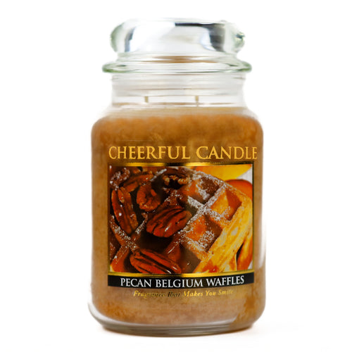 Pecan Belgium Waffles - 24 oz Cheerful Candle by A Cheerful Giver