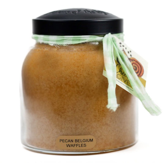 Pecan Belgium Waffles - 34 oz Papa Candle