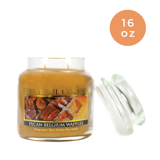 Pecan Belgium Waffles - 16 oz Cheerful Candle