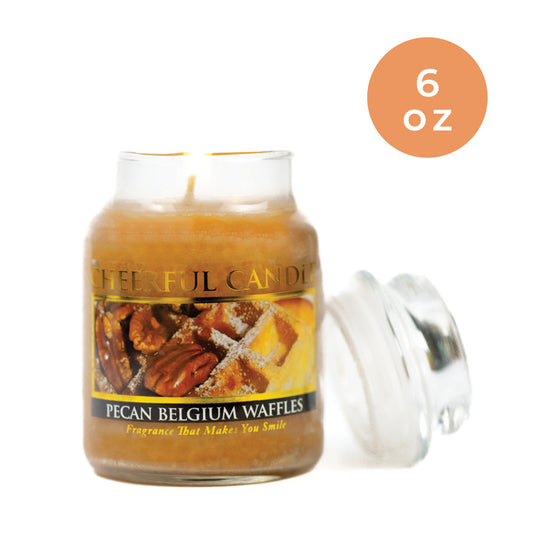 Pecan Belgium Waffles - 6 oz Cheerful Candle