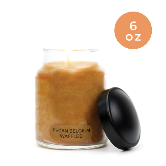 Pecan Belgium Waffles - 6 oz Baby Candle