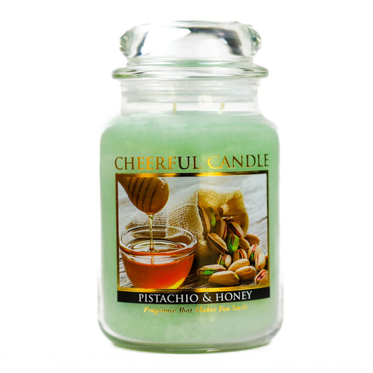 Pistachio & Honey - 24 oz Cheerful Candle