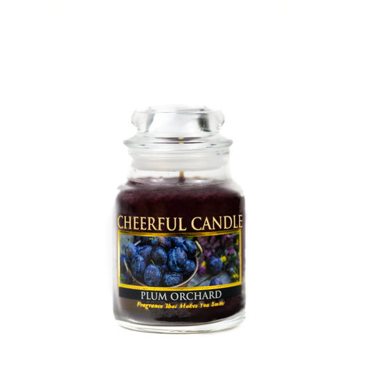 Plum Orchard - 6 oz Cheerful Candle