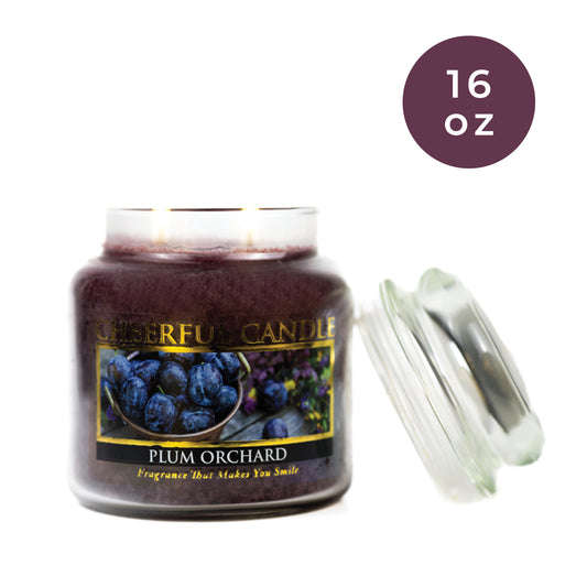 Plum Orchard - 16 oz Cheerful Candle
