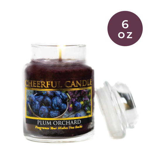 Plum Orchard - 6 oz Cheerful Candle