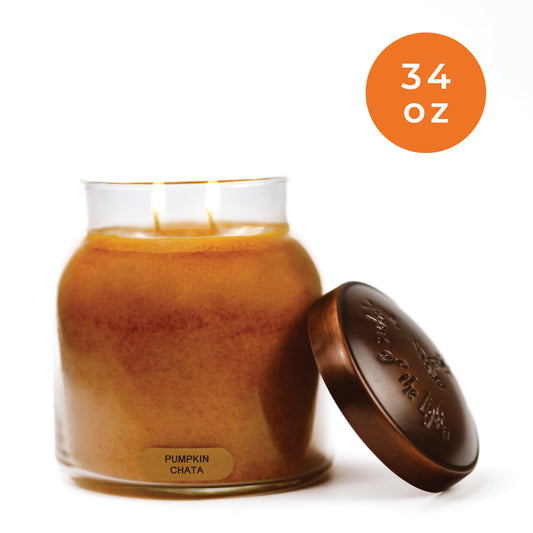 Pumpkin Chata - 34 oz Papa Candle