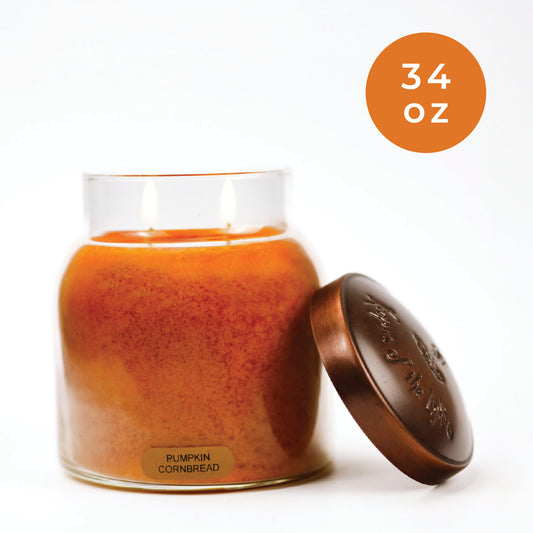 Pumpkin Cornbread - 34 oz Papa Candle