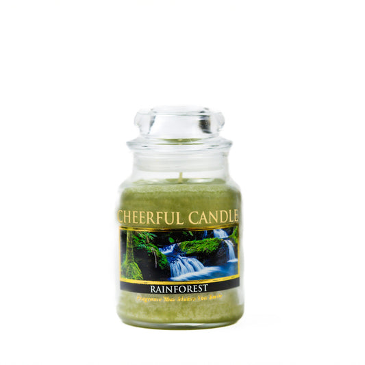 Rainforest Scented - 6 oz Cheerful Candle