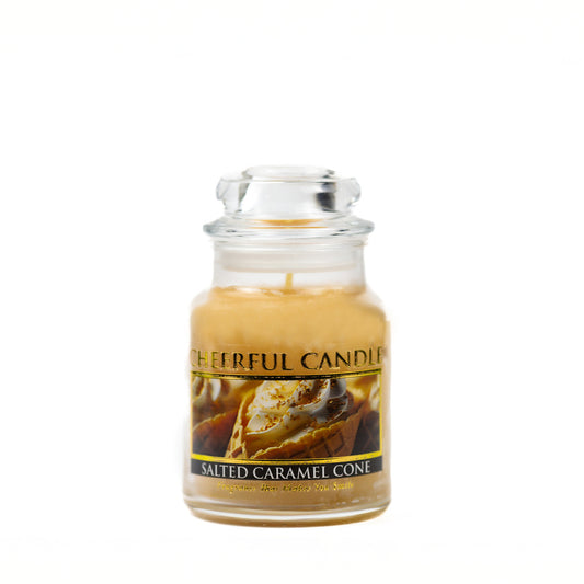 Salted Caramel Cone - 6 oz Cheerful Candle