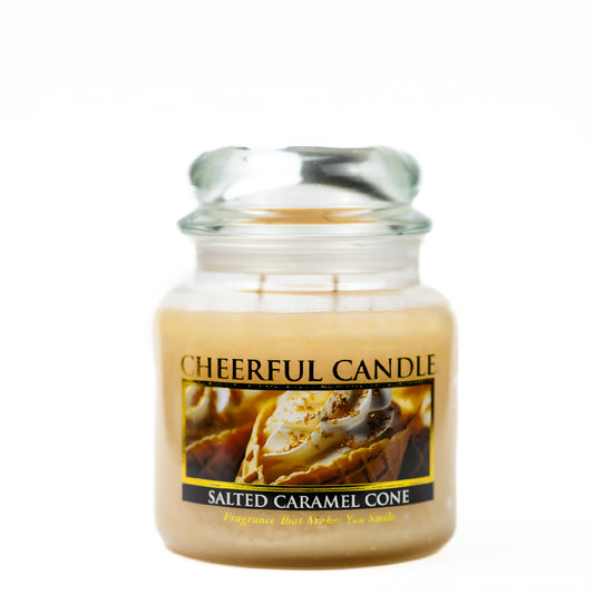 Salted Caramel Cone - 16 oz Cheerful Candle