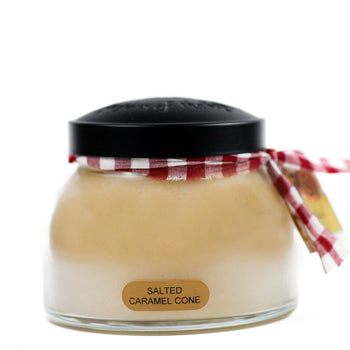 Salted Caramel Cone - 22 oz Mama Candle by A Cheerful Giver