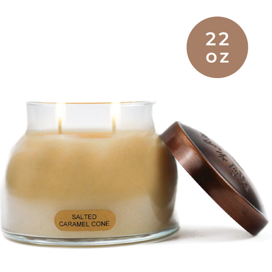 Salted Caramel Cone - 22 oz Mama Candle