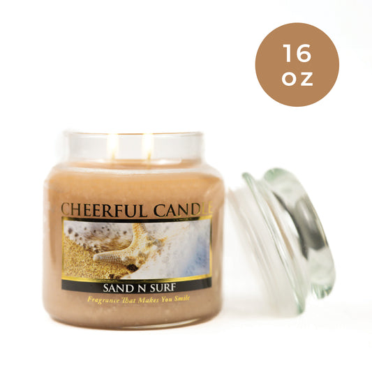 Sand N Surf - 16 oz Cheerful Candle
