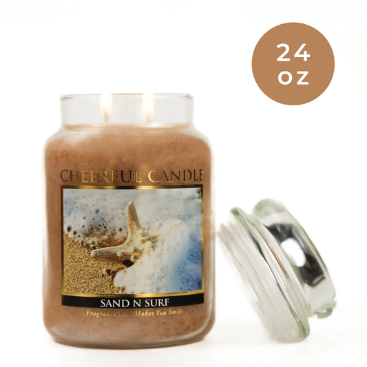 Sand N Surf - 24 oz Cheerful Candle