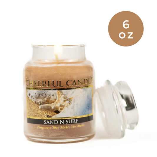 Sand N Surf - 6 oz Cheerful Candle