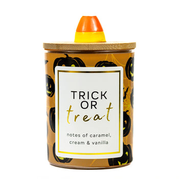 Trick or Treat - Seasonal Candle by A Cheerful Giver