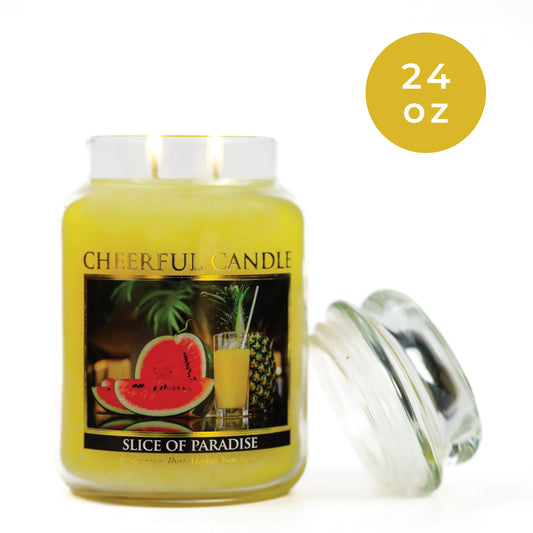 Slice of Paradise - 24 oz Cheerful Candle