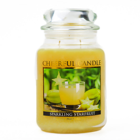 Sparkling Starfruit - 24 oz Cheerful Candle