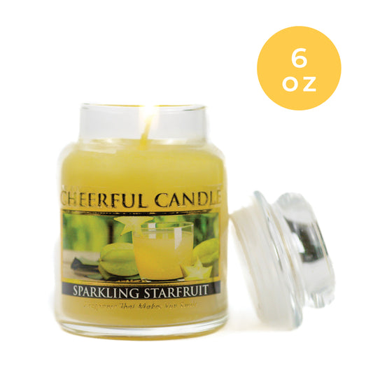 Sparkling Starfruit - 6 oz Cheerful Candle