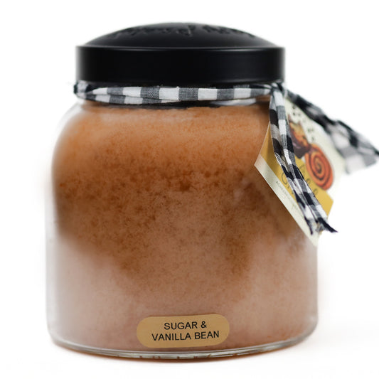 Sugar & Vanilla Bean - 34 oz Papa Candle by A Cheerful Giver