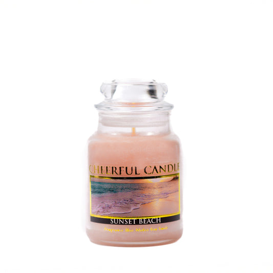 Sunset Beach - 6 oz Cheerful Candle