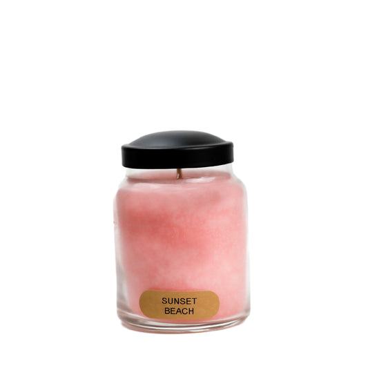 Sunset Beach - 6 oz Baby Candle by A Cheerful Giver