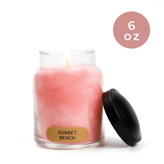 Sunset Beach - 6 oz Baby Candle - Product Image by A Cheerful Giver