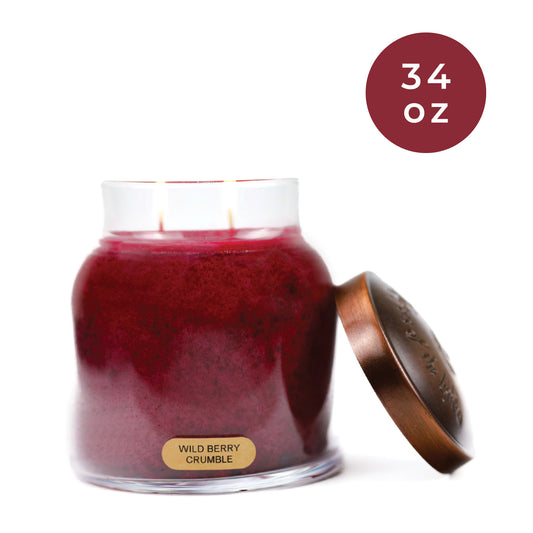 Wild Berry Crumble - 34 oz Papa Candle