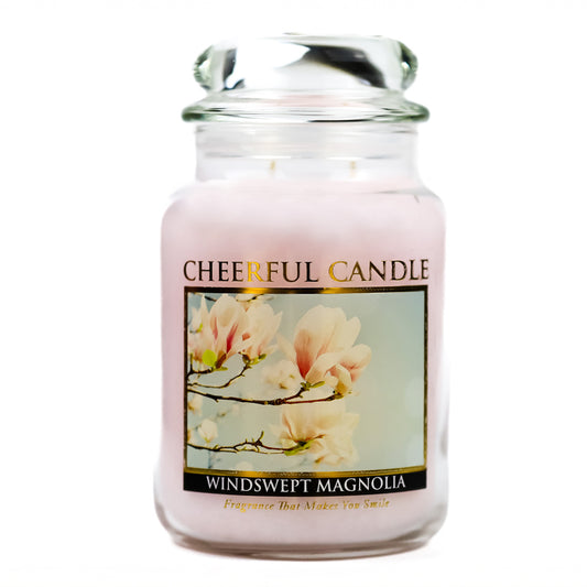 Windswept Magnolia - 24 oz Cheerful Candle