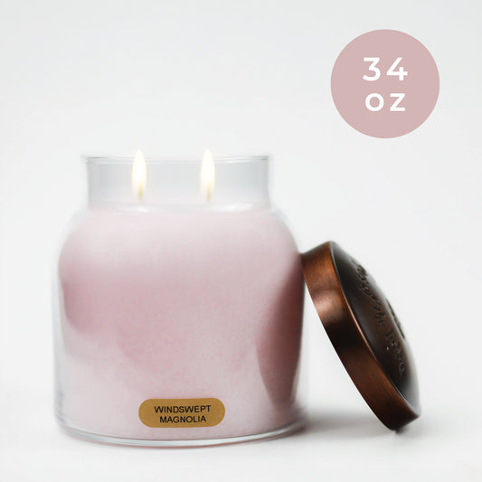 Windswept Magnolia - 34 oz Papa Candle - Product Image by A Cheerful Giver