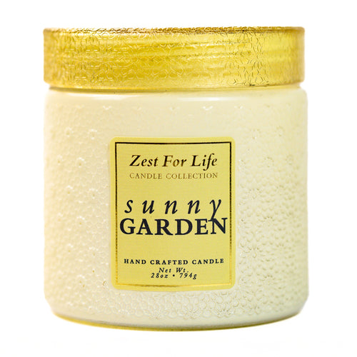 Sunny Garden - Zest For Life Candle by A Cheerful Giver