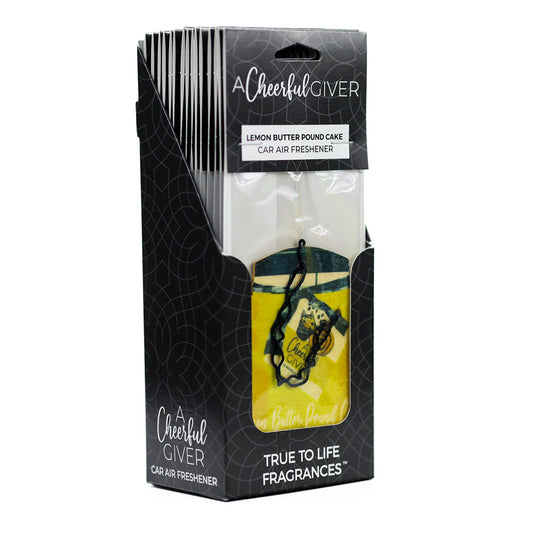 Lemon Butter Pound Cake - Car Air Freshener