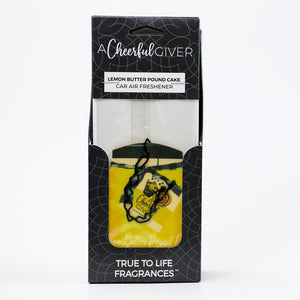 Lemon Butter Pound Cake - Car Air Freshener