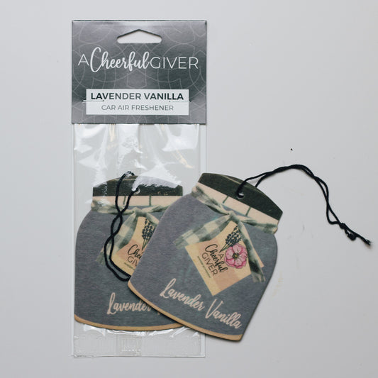 Lavender Vanilla - Car Air Freshener