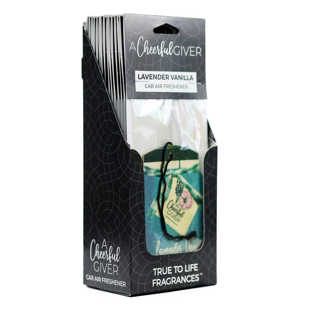 Orange Cinnamon Clove Car Air Freshener | A Cheerful Giver