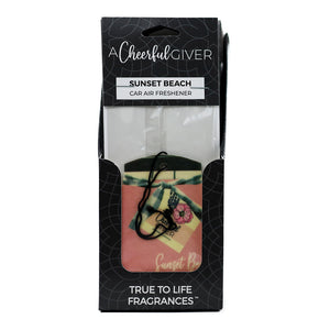 Sunset Beach - Car Air Freshener