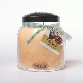 Almond Butter Pound Cake - 34 oz, Double Wick, Papa Jar
