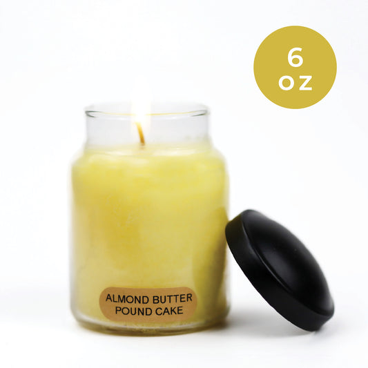 Almond Butter Pound Cake - 6 oz Baby Candle
