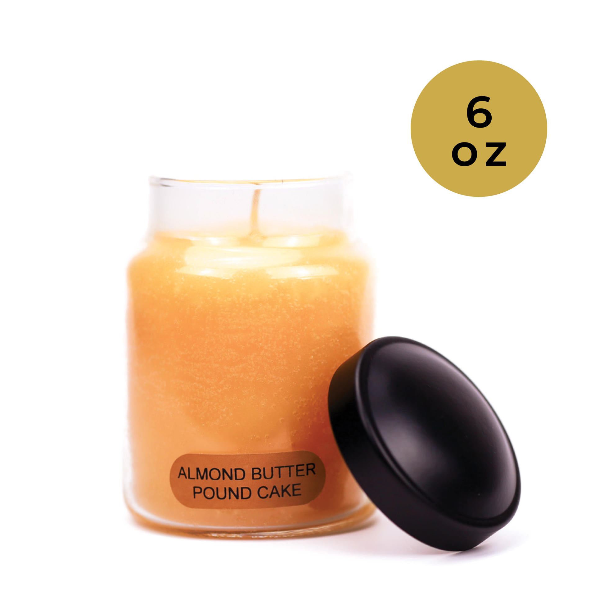 Almond Butter Pound Cake - 6 oz Baby Candle