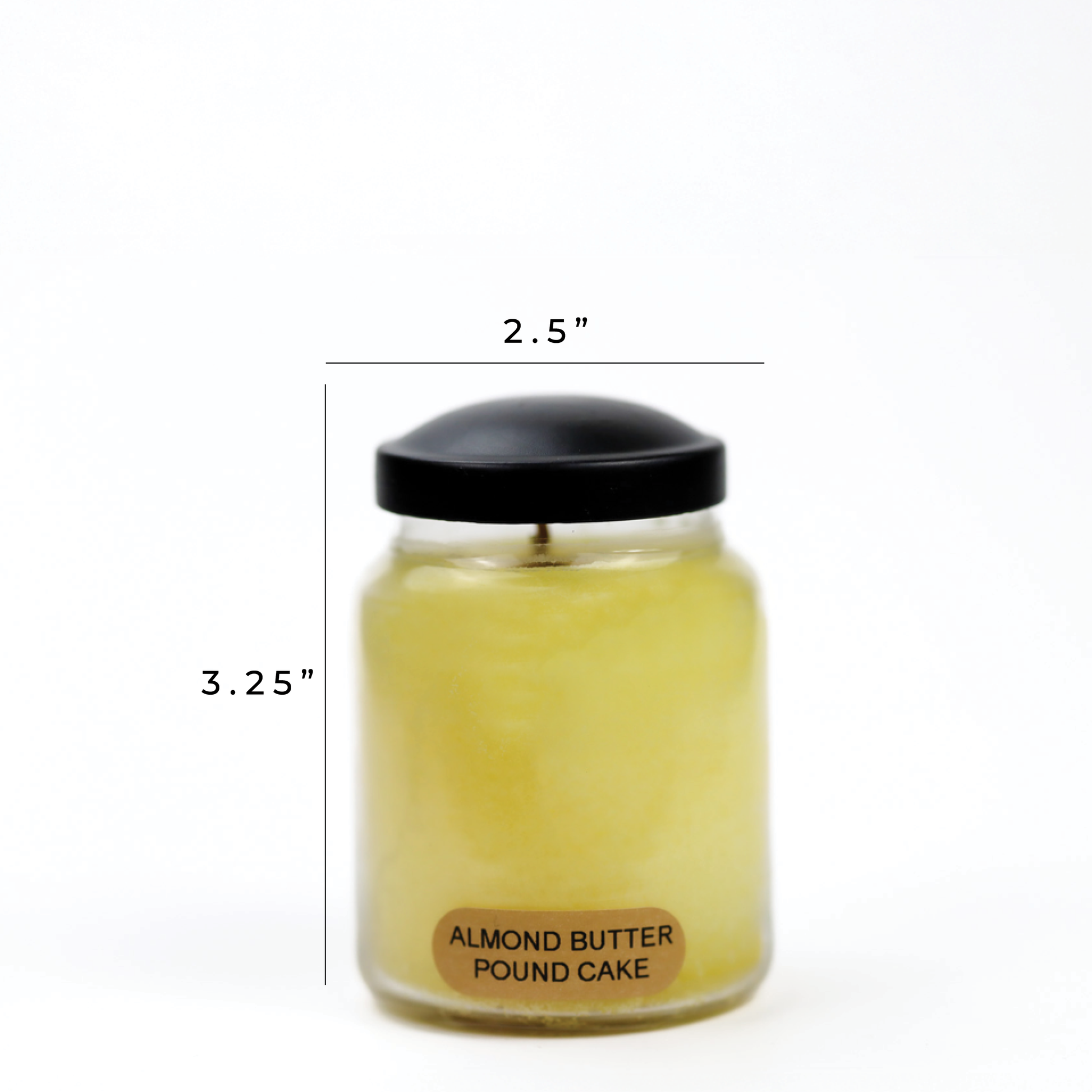 Almond Butter Pound Cake - 6 oz Baby Candle