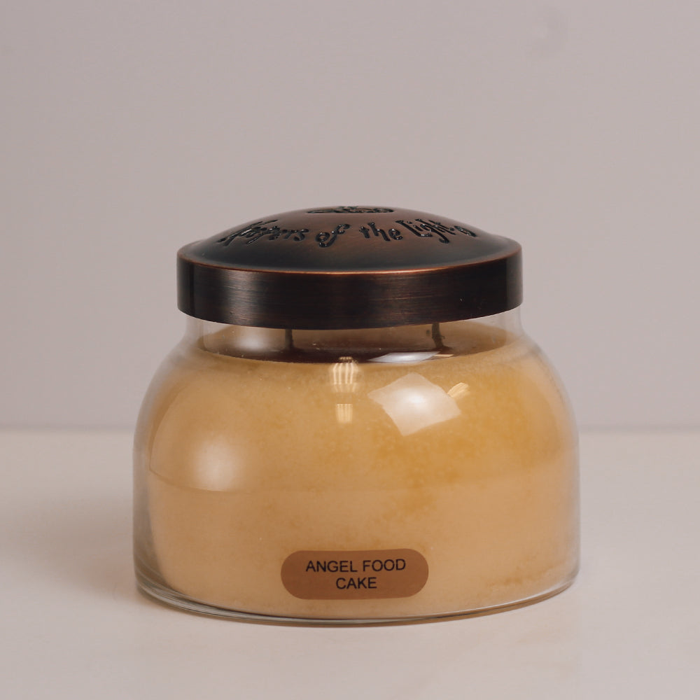 Angel Food Cake Scented Candle - 22 oz, Double Wick, Mama Jar