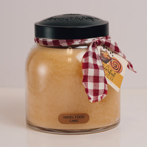 Angel Food Cake - 34 oz, Double Wick, Papa Jar