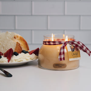 Angel Food Cake Scented Candle - 22 oz, Double Wick, Mama Jar