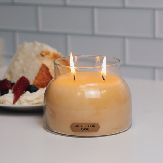 Angel Food Cake Scented Candle - 22 oz, Double Wick, Mama Jar