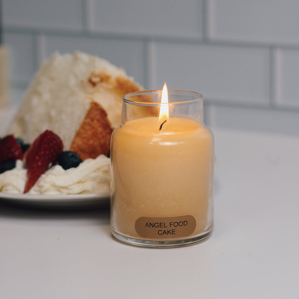 Angel Food Cake Scented Candle - 6 oz, Single Wick, Baby Jar