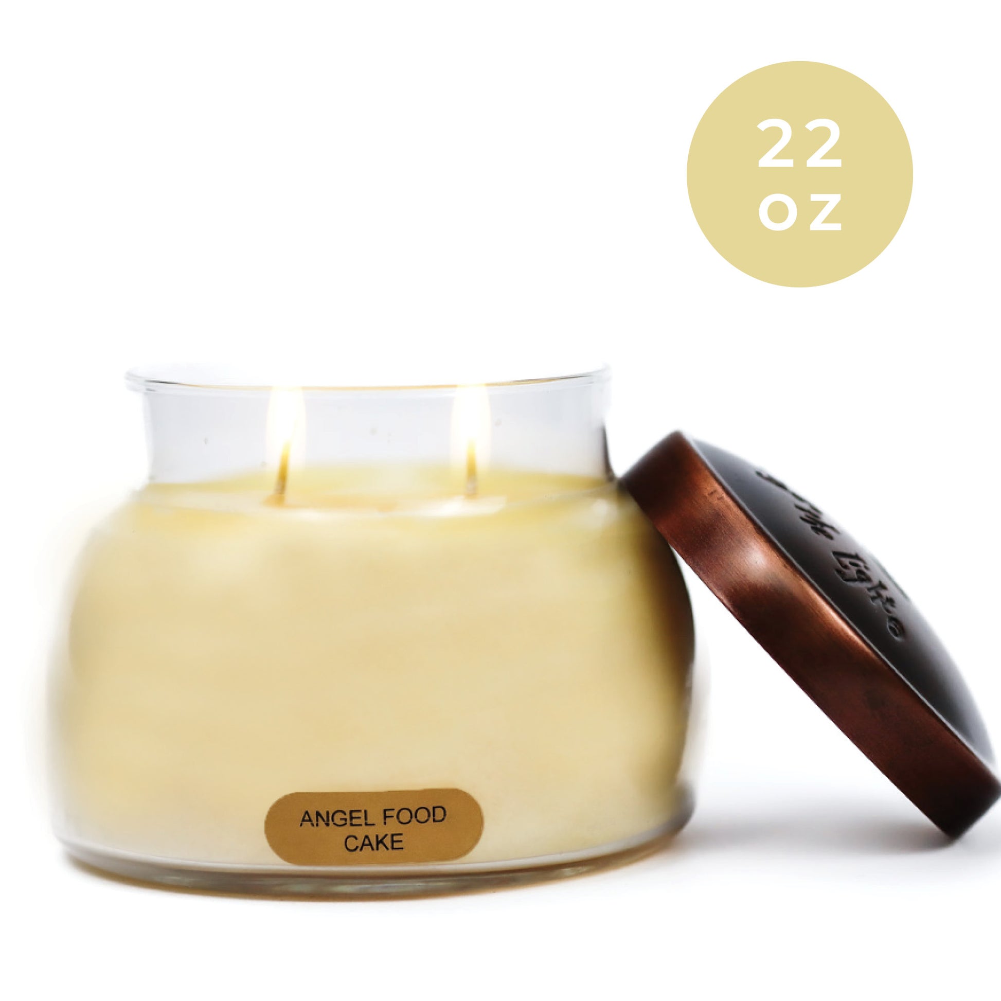 Angel Food Cake - 22 oz Mama Candle