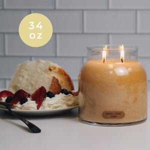 Angel Food Cake - 34 oz Papa Candle