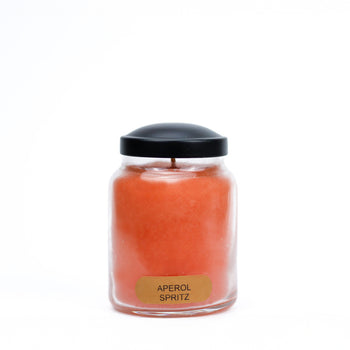 Aperol Spritz Scented Candle - 6 oz, Single Wick, Baby Jar